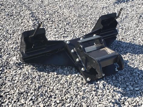 mini skid steer to skid steer adapter|skid steer quick attachment plate.